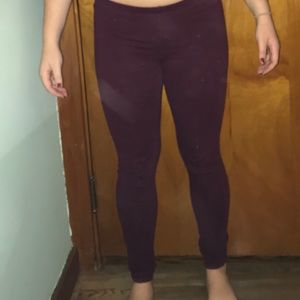Maroon Cotton On Leggings